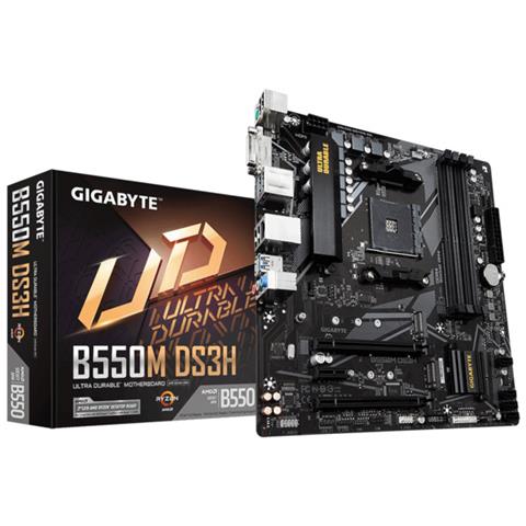 Scheda Madre B550M DS3H Socket AM4 Chipset B550 Micro ATX - Foto 1