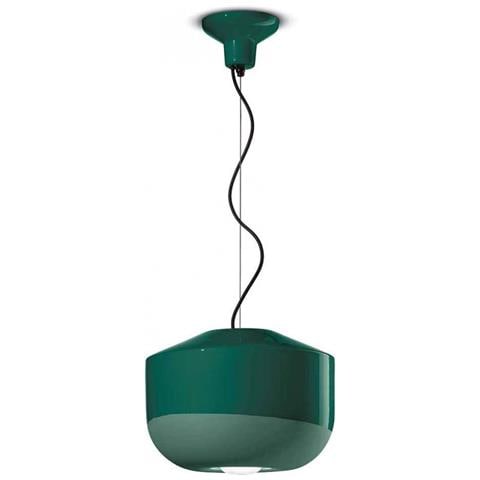 Lampada A Sospensione Decò D35 C2541-veb Colore Verde - Foto 1