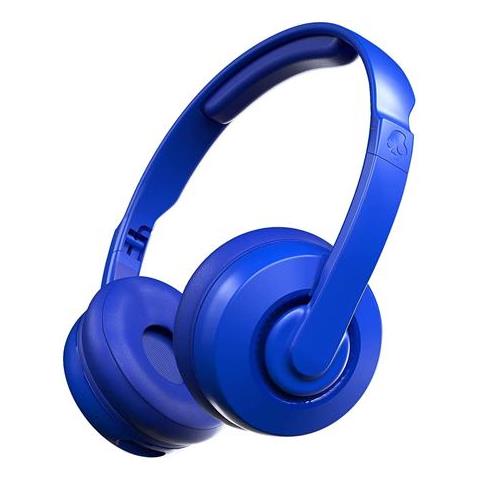 Cuffie Wireless Cassetta Over-ear, Microfono, Wireless, Blu - Foto 1