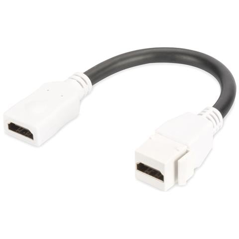 Hdmi 2.0 Keystone Module Female / Female Cable Color Wh - Foto 1