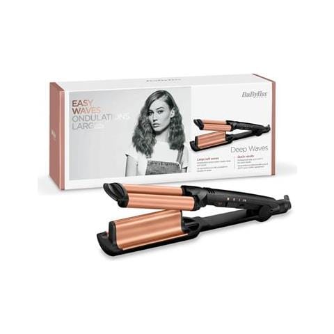 Bigodino Per Capelli W2447e Sistema Di Riscaldamento In Ceramica, Temperatura (min) 160 °c, Temperatura (max) 200 °c, Numero Di Livelli Di Riscaldamento 3, Nero / bronzo - Foto 2