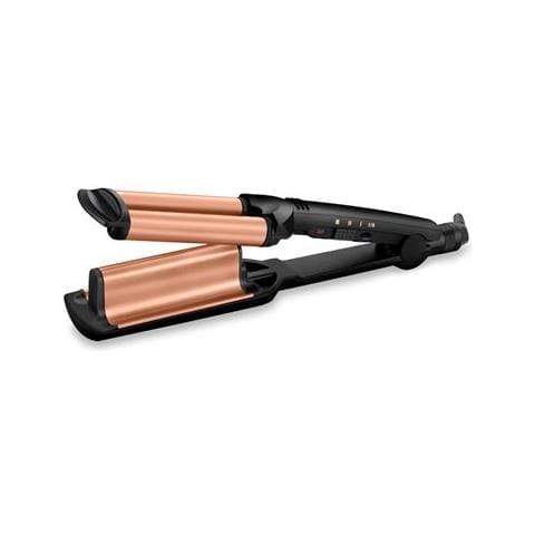 Bigodino Per Capelli W2447e Sistema Di Riscaldamento In Ceramica, Temperatura (min) 160 °c, Temperatura (max) 200 °c, Numero Di Livelli Di Riscaldamento 3, Nero / bronzo - Foto 1