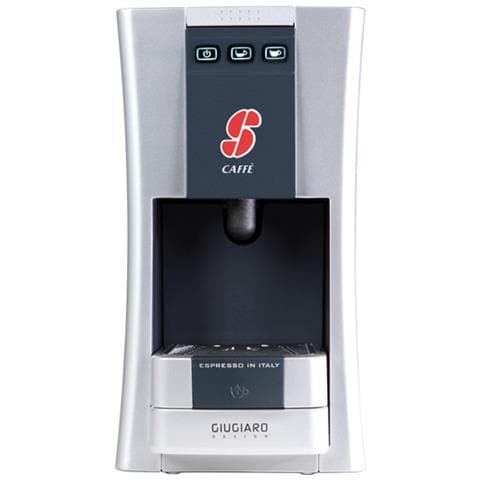 Macchina da Caffè Espresso S12 1 Lt. Potenza 1100 Watt Colore Argento /Nero - Foto 1