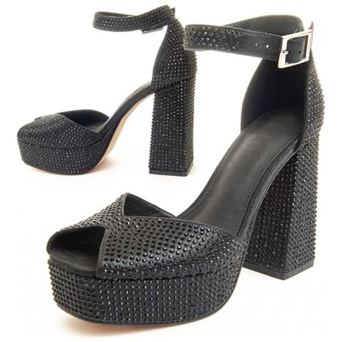 Montevita Scarpa Con Tacco Sandant Nero - Foto 2