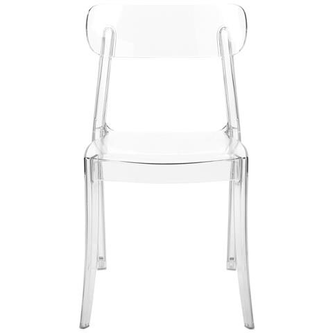 Set Di 2 Sedie Da Pranzo Trasparente Covington - Foto 2