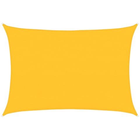 Vela Parasole 160 G /m Rettangolare Giallo 4x5 M In Hdpe - Foto 1