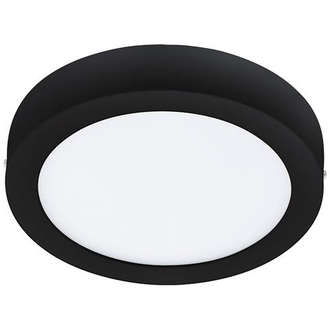 Plafoniera Moderna Fueva Z Acciaio Nero Led Integrato 16,5w 2700 6500k Ip44 - Foto 1