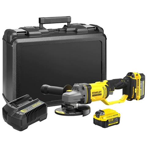 Smerigliatrice Angolare V20 18v 4.0ah Stanley Fatmax Sfmcg400m2k - Foto 1