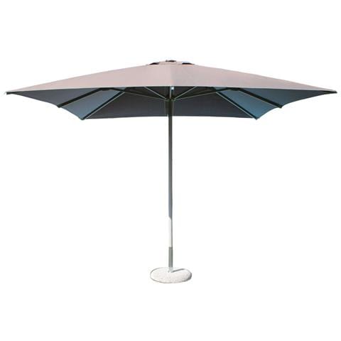 Ombrellone Da Giardino 3x3 Mt Con Palo Centrale In Alluminio E Telo In Poliestere Cleo - White - Foto 4