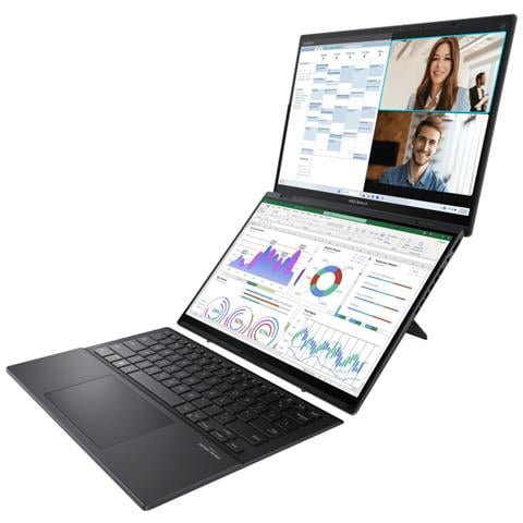 Zenbook Duo Monitor 14" OLED UX8406MA-PZ355X Touchscreen 2.8K Intel Core Ultra 7 155H RAM 32 GB LPDDR5x SSD 1 TB Windows 11 Pro - Foto 2