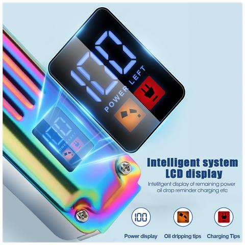 Set Tagliacapelli E Regolabarba Professionale Multicolor - Foto 7