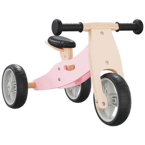 Bicicletta Senza Pedali per Bambini 2 in 1 Rosa - Foto 1