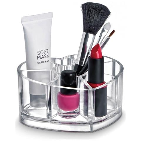 Make-up Organizer Cuore 11.5x9.3xh6cm - Foto 1