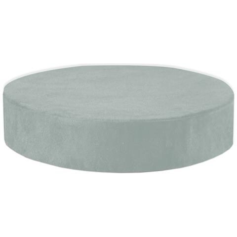 Coprisedile Copertura Per Lo Sgabello Estetista Parrucchiere Diametro. 33 Grigio - Foto 1