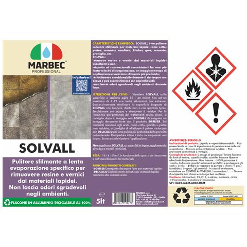 Solvall 5ltx4pz - Pulitore Sfilmante Per Materiali Lapidei - Foto 2