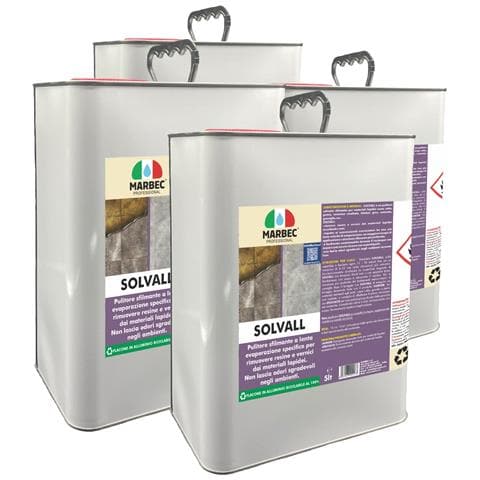 Solvall 5ltx4pz - Pulitore Sfilmante Per Materiali Lapidei - Foto 1