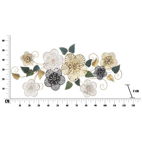 Decorazione In Metallo 3d Farfalla 36 - Multicolore - Metallo - 118x43x58 Cm - Foto 6