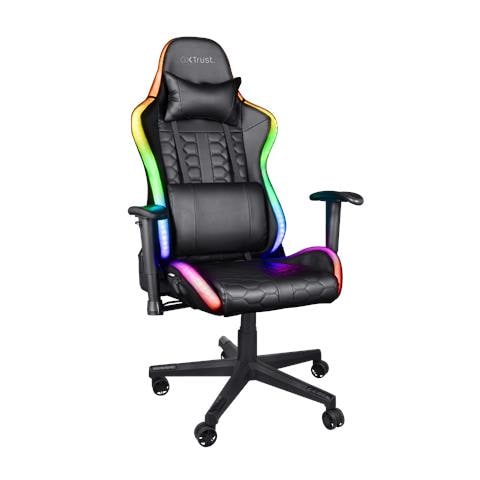 GXT 716 Rizza Sedia per gaming universale Sedia tappezzata Nero - Foto 1