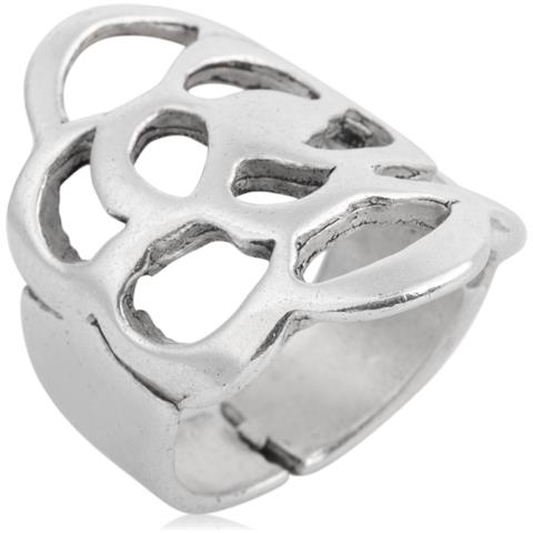 Anello A Nido D'ape In Argento 10µ Tondo - Foto 1