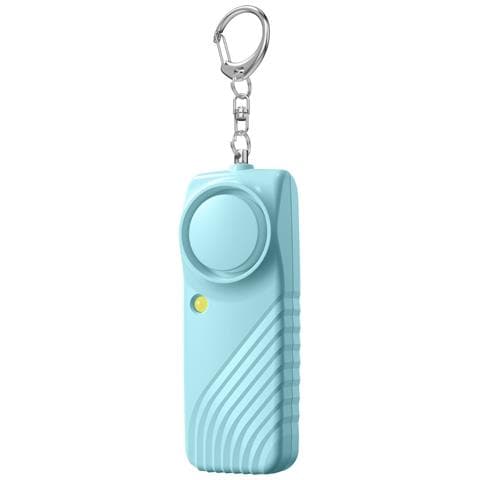 Allarme Di Sicurezza Personale Con Batteria - Portachiavi Con Allarme Di Emergenza Da 130 Db Con Luce Led Blue - Foto 1