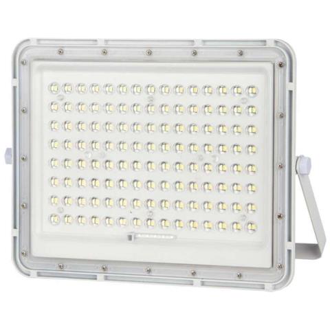 Faro LED con Telecomando e Pannello Solare 20W 6400K IP65, colore Bianco - Foto 1