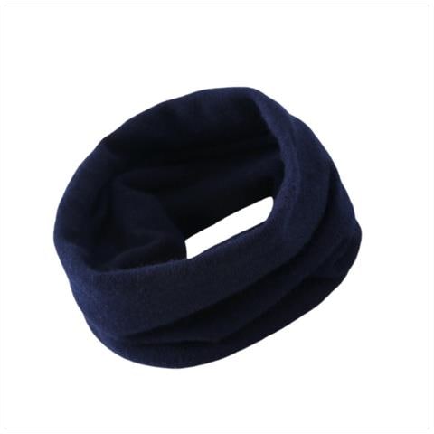 Scaldacollo Da Ciclismo In Cashmere Per Autunno E Inverno, Scaldacollo Unisex Per Climi Freddi Navyblue - Foto 1