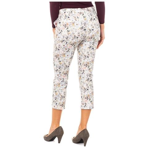 Pantaloni Da Donna Con Orli Dritti E Passanti Per Cintura Lwt011 - Foto 2