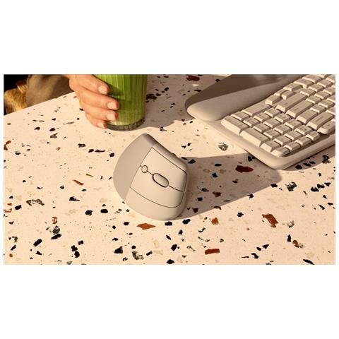 Lift mouse Universale Mano destra Bluetooth Ottico 4000 DPI - Foto 2