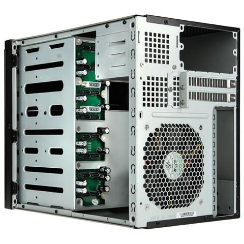 NAS DS380 8 Slot Hard Disk 3.5" / 2.5" Hot Swap 2 Porte USB 3.0 Colore Nero - Foto 3