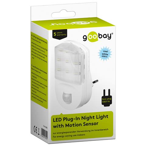 Luce Led Notturna Con Sensore Di Movimento A Infrarossi - Foto 2