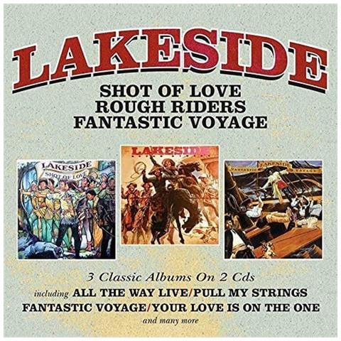 Lakeside - Shot Of Love / Rough Riders / Fantastic Voyage (2 Cd) - Disponibile dal 25/05/2018 - Foto 1