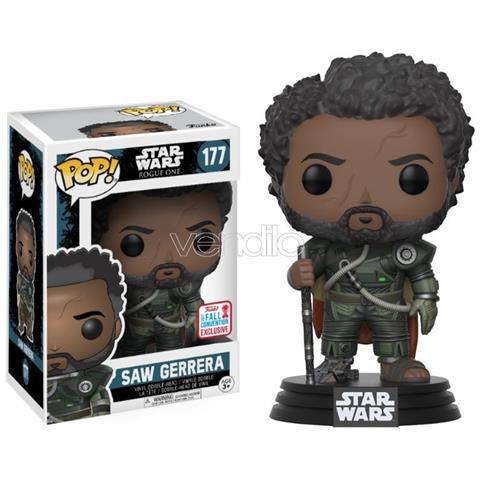 Pop! Star Wars Rogue One: Saw Gerrera 9 Cm - Foto 1