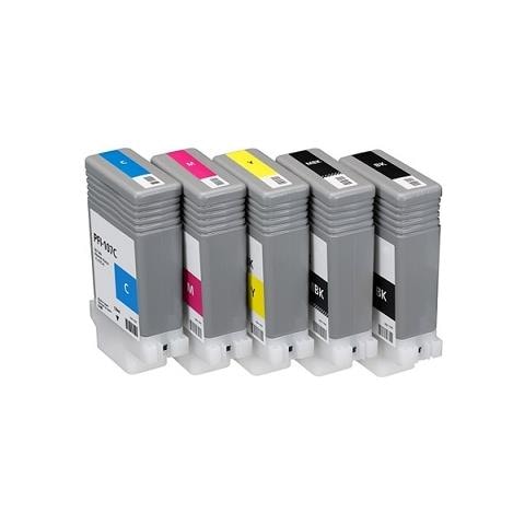 130ml Yellow Compa Canon Ipf680,685,780,785,770,670#pfi-107y - Foto 1