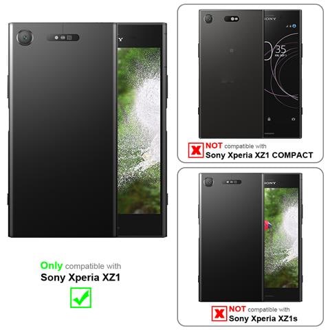 Custodia Compatibile Con Sony Xperia Xz1 In Frost Rosso - Coperchio Protettivo In Silicone Tpu Flessibile - Foto 11
