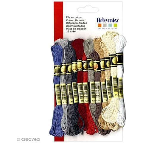 12 Fili Di Cotone Multicolore X 8 M - Autunno - Foto 2