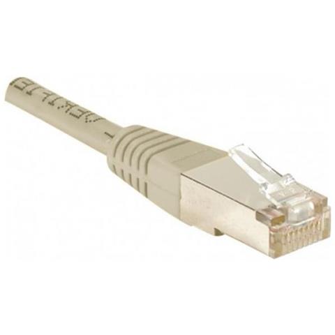 857300 Cavo Di Rete 0,5 M Cat5e F / utp [ ftp] Grigio (patch Cord Rj45 Cat. 5e F / utp - 0.50 M Copper / aluminium)  - Foto 3