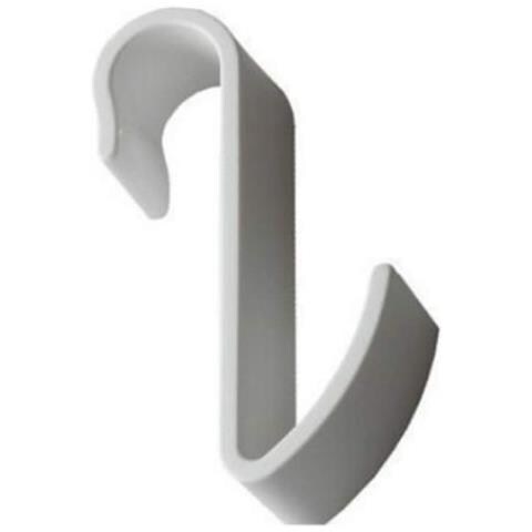 Pika Shop Appendino Per Termoarredo Tubo Orizzontale Modello Hook Bianco - Foto 1