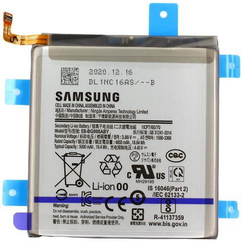 Batteria Ricambio Originale Eb-bg998aby Per Galaxy S21 Ultra Sm-g998 - Foto 7