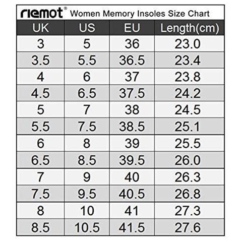 Memoria Sottopiedi Della Gomma Piuma Per Uomini E Donne Inserti Di Scarpe Di Ricambio Per Scarpe Sportive Scarpe Da Ginnastica Scarpe Da Tennis Il Lavoro Stivali E Scarpe Da Trekking Comodit Navy Donne 4 Del Regno Unito - Foto 4