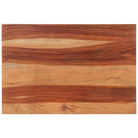 Piano Tavolo in Legno Massello di Acacia 15-16 mm 60x90 cm - Foto 1