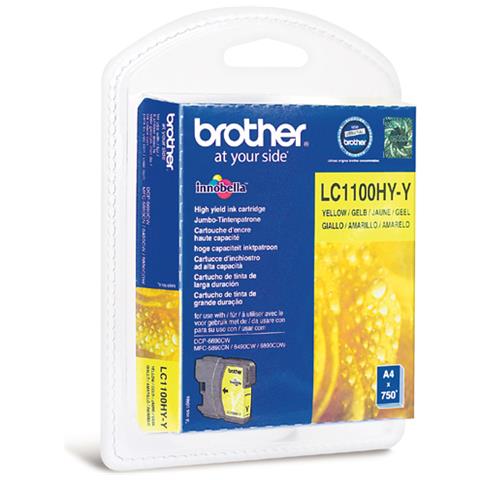 LC-1100HYY, Giallo, MFC-6490CW / DCP-6690CW, A inchiostro - Foto 1