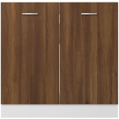 Mobiletto “Lyon” Rovere Marrone 80x46x81,5 cm - Foto 2