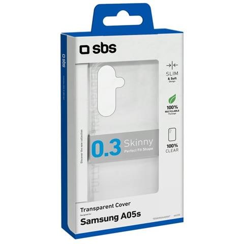 TESKINSAA05ST custodia 17 cm (6.7"") Cover Trasparente per Galaxy A05s - Foto 2