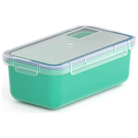 Contenitore Per Conservare Gli Alimenti Valira 6090/97 Ermetico Turchese Termoplastico Pbt Rettangolare 750 Ml - Foto 1
