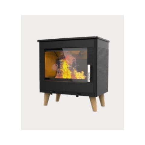 FR9016170B stufa Libera installazione A legna Nero - Foto 1