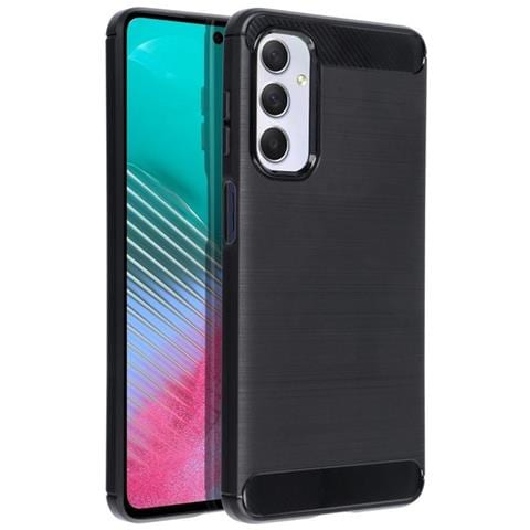 Custodia B-case Tpu Silicone Cover Case Per Samsung Galaxy M54 5g Carbon Metal Black - Foto 1