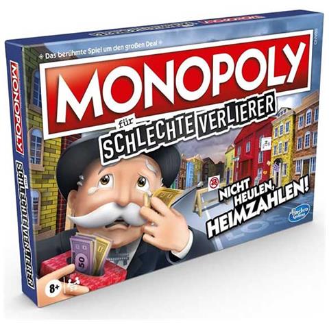 Gioco Da Tavolo Monopoly Bad Losers Perdenti In Tedesco, Multicolore - Foto 1