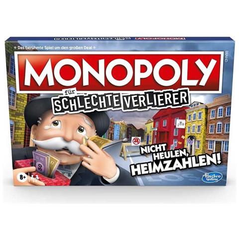 Gioco Da Tavolo Monopoly Bad Losers Perdenti In Tedesco, Multicolore - Foto 4