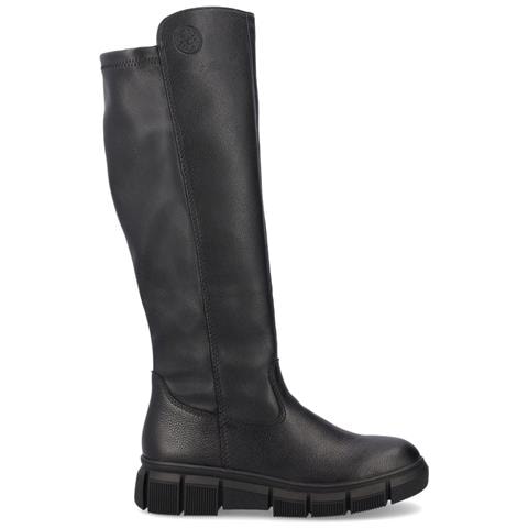 Black Casual Closed Boots Stivaletti Sintetico E Tessile Scarpe Donna Nero Eu 36, X3451-01 - Foto 2