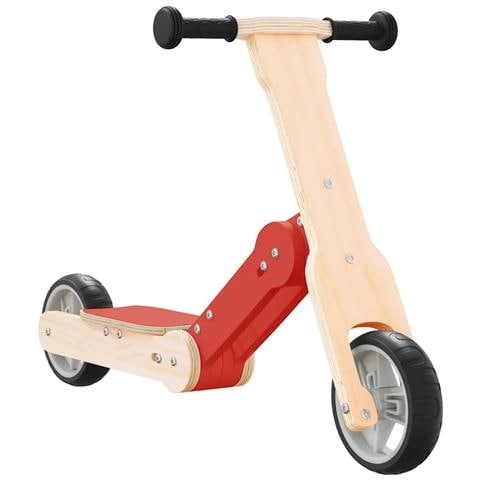 Monopattino per Bambini 2 in 1 Rosso - Foto 1